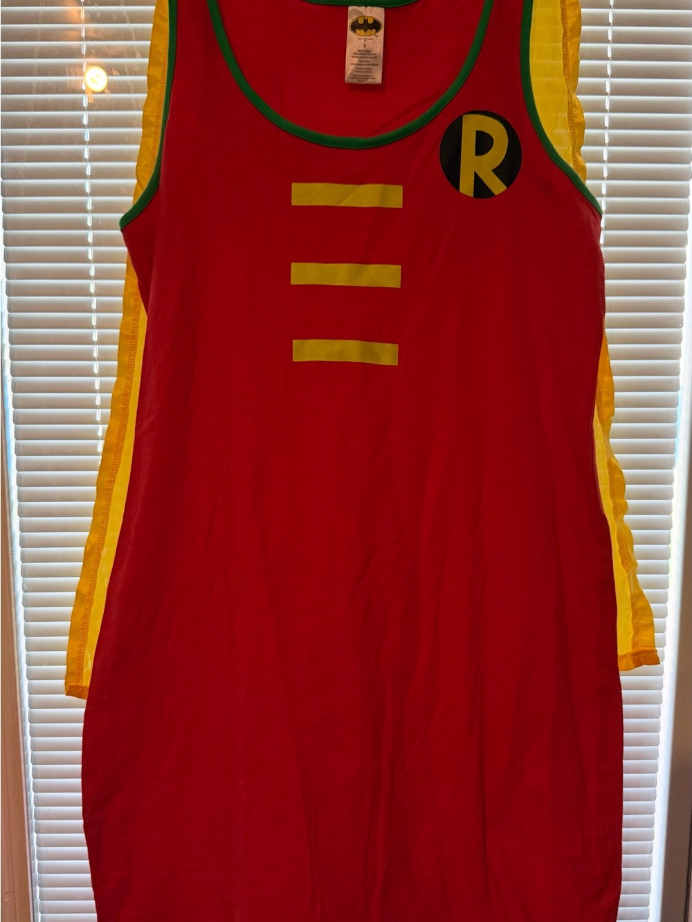 Batman Robin Red and Yellow Costume